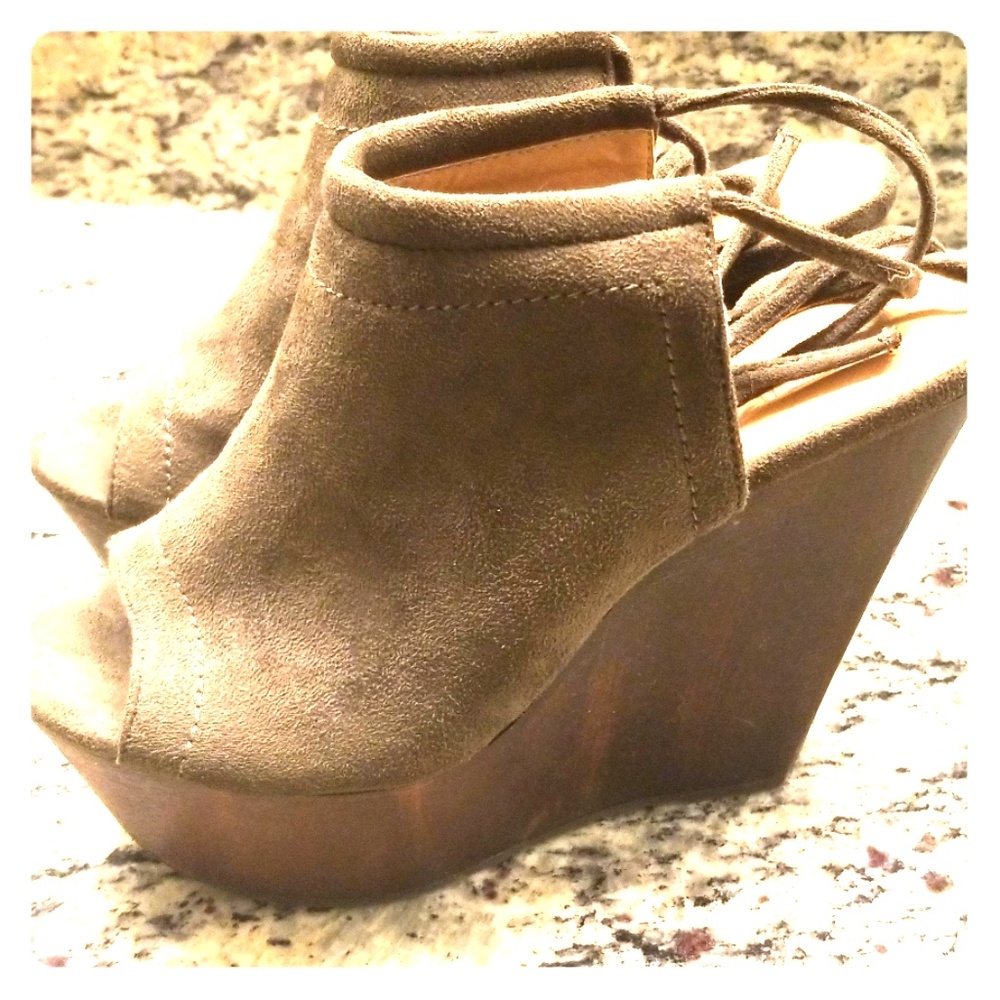 Moss Green, Charlotte Russe Wedges